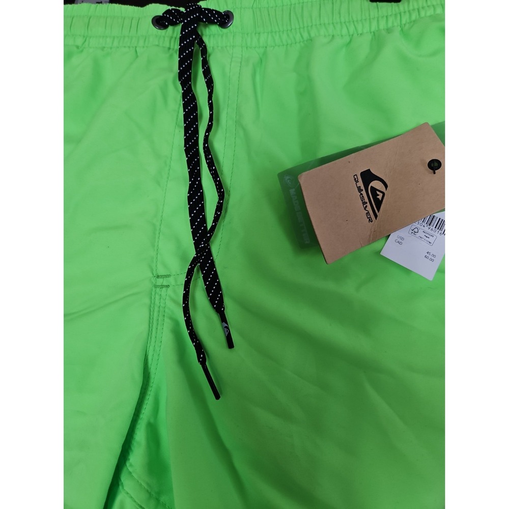 Quiksilver Men's Everyday Green Volley Boardshort Beach Wear Size XL NWT